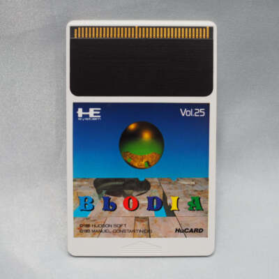 Blodia Sur PC Engine - Hucard NEC Japan HC90027 - Avec Boîte - Occasion