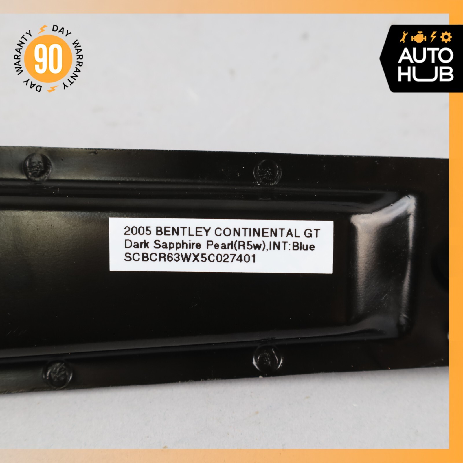 Bentley Continental GT GTC Front Radiator Grill Support Bracket Set of 2 OEM 65k
