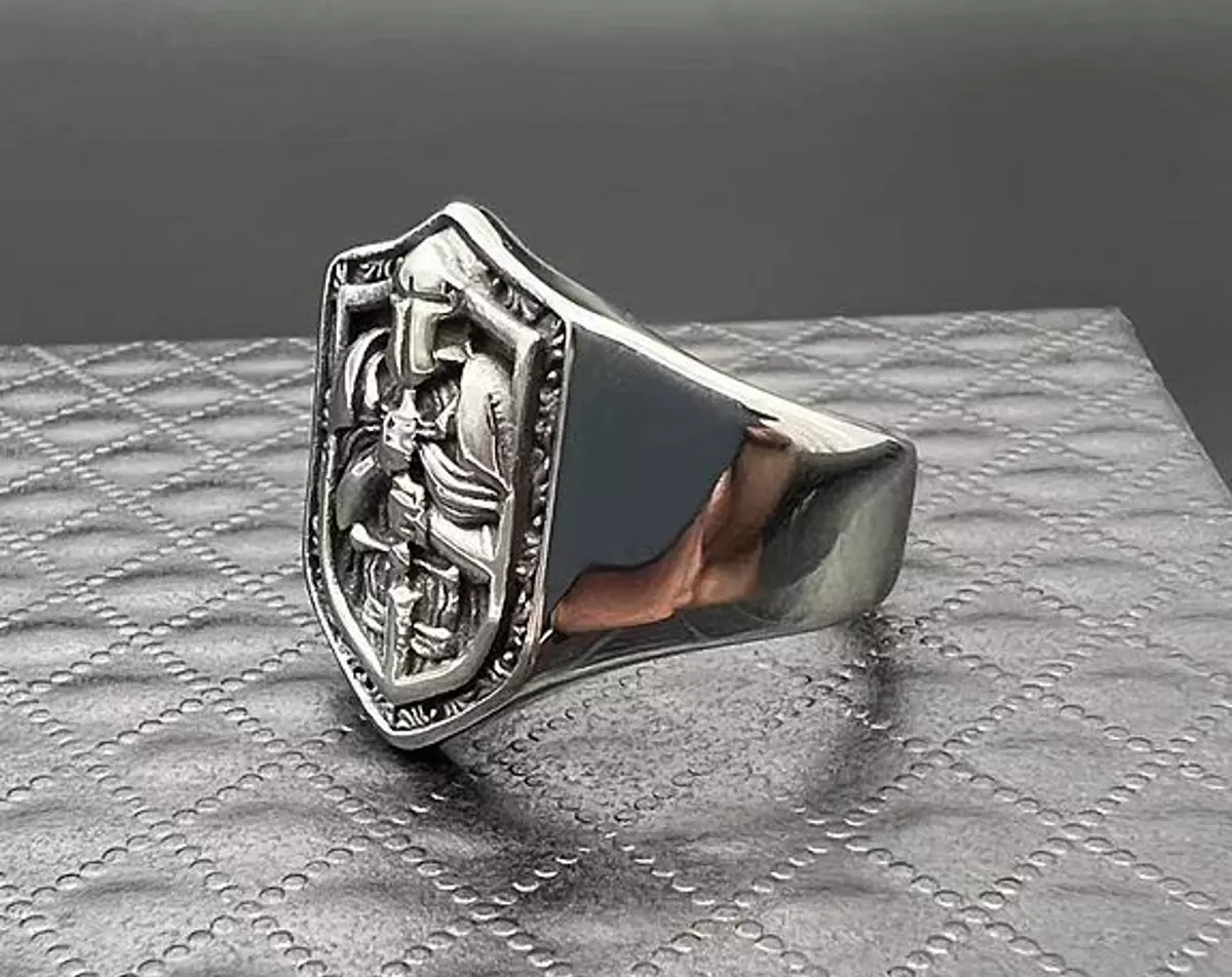 Knights templar ring best sale ebay