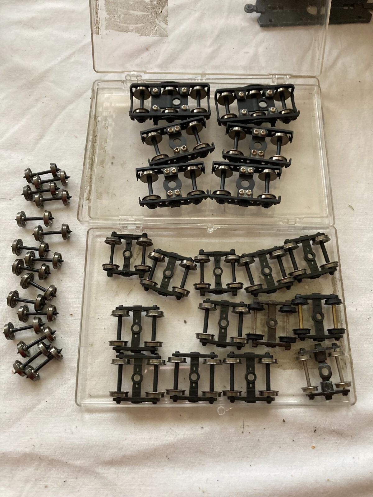 ho scale wheel sets single & trucks Walthers & other brands eBay