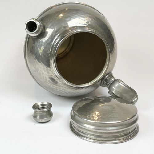 Vtg Lehman Brothers of New York EPNS Hammered 1920s Cocktail Shaker Art Deco - Picture 11 of 17