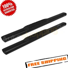 Raptor Series 2056-BLK 5" Slide Track Oval Running Boards