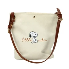 SNOOPY Large Capacity Shoulder Bag Adjustable Strap NEW