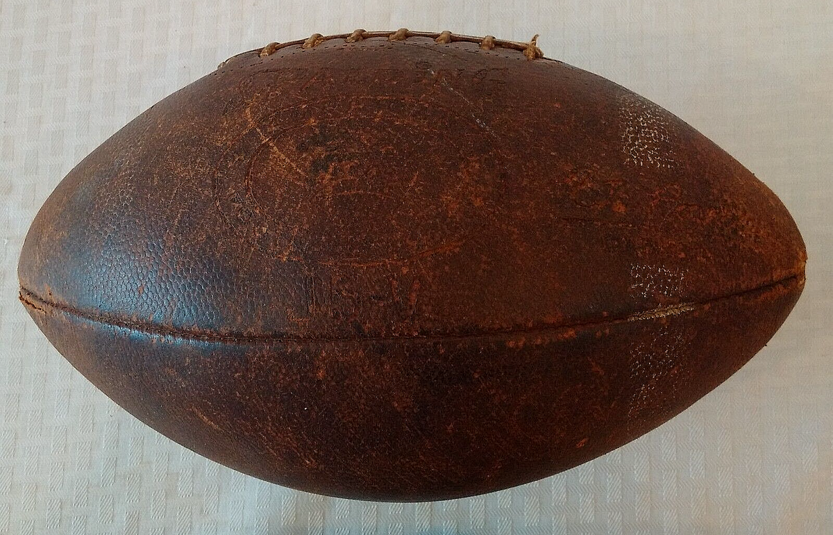 2 Vintage 1960s AFL Official Game Ball Football Rozelle J5Y