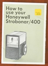 HONEYWELL STROBONAR 400 INSTRUCTION BOOK/18820