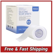 Pallesen Silicone Scar Tape Sheets 1.6x60 Surgical C Section Keloid Acne