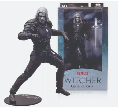 The Witcher Geralt of Rivia Netflix Season 2 Witcher Mode 7'' Mcfarlane Toys
