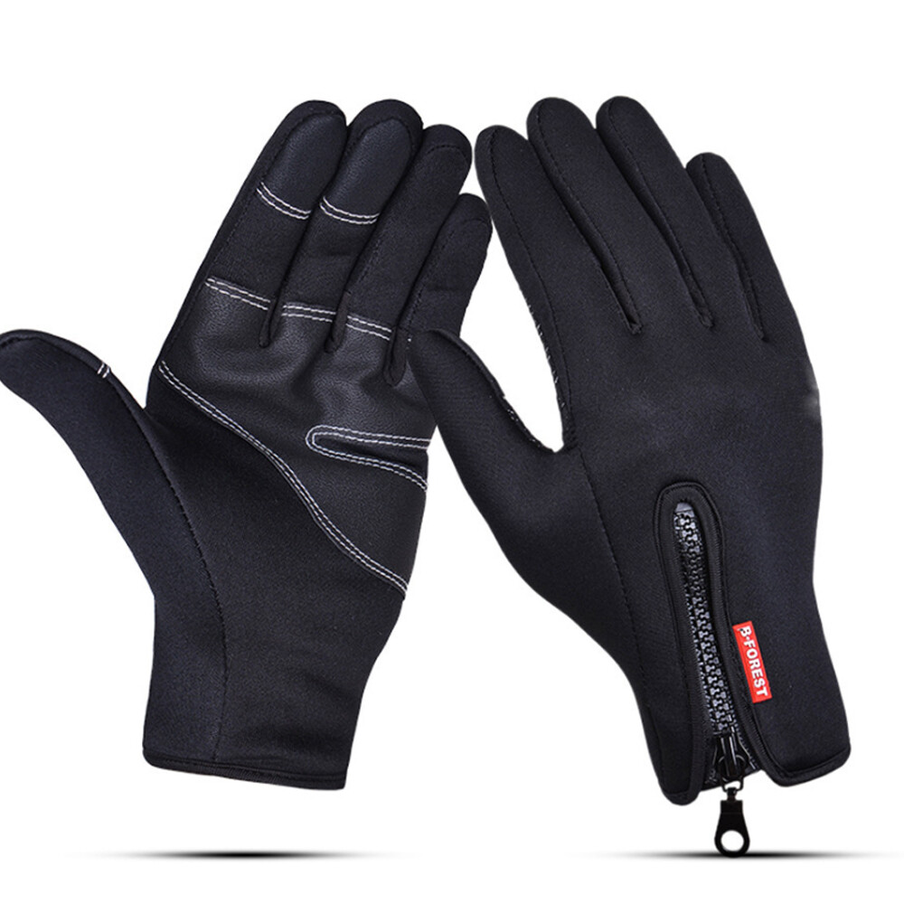 Thermal Windproof Waterproof Winter Gloves  Men Women Touch Screen Warm Mittens