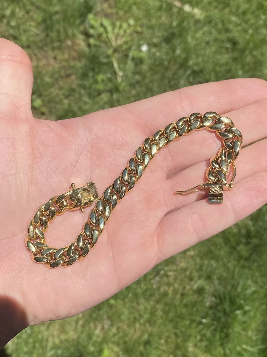 10mm Miami Cuban Link Bracelet 