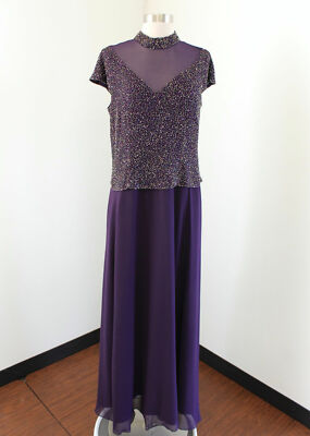 J Kara Purple Sequin Beaded Mesh Cutout Collared Evening Dress Formal Gown Sz 10 | eBay J Kara Purple Sequin Beaded Mesh Cutout Collared Evening Dress Formal Gown Sz 10 | eBay