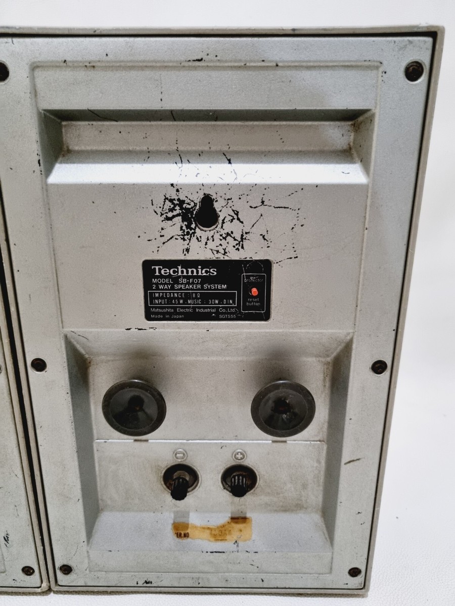 Technics SB-F07 Speaker 2 Way Speaker System - For Parts