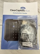 ClearCaptions Blue Hearing Impaired - Installation Kit ONLY