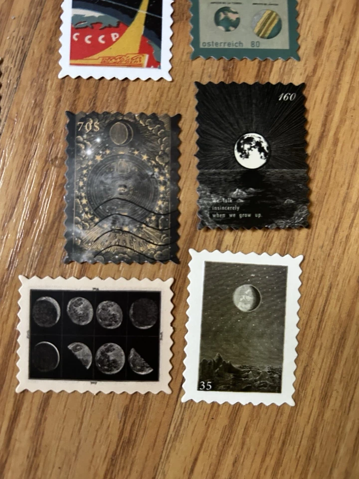 Rare stamp Vintage 18pcs project mercury - Image 2 of 4