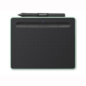 Wacom Intuos Small Wireless Graphics Tablet - Pistachio, Certified Refurbished - Click1Get2 On Sale