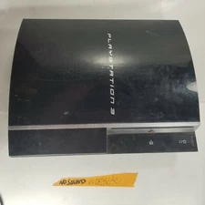 Sony Playstation 3 Fat PS3 80GB Model CECHL01 Console Only PARTS AS IS NO SOUND