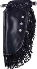 Western Softy Leather Chinks / Chaps Soft Quality Bull Trail Riding All Sizes .