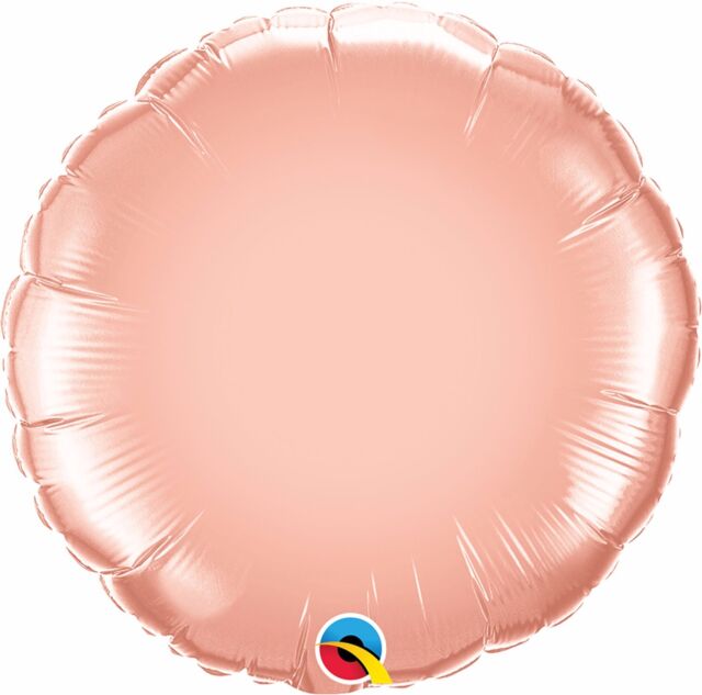 Qualatex Couleur Unie forme arrondie Feuille Ballons Fête Décoration {Air/Hélium 