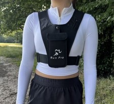 RUNPRO Running Vest | Unisex | Phone Holder Vest | One Size
