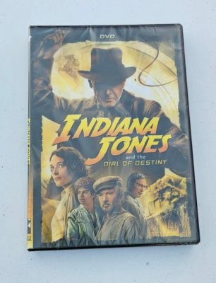 Indiana Jones and the Dial of Destiny (DVD) Region 1 Free shipping