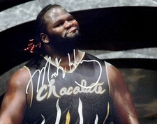 MARK HENRY SIGNED 11x14 PHOTO THE WORLDS STRONGEST MAN SEXUAL CHOCOLATE RACC