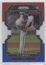 2022 Panini Prizm Tier II Red White & Blue Prizm AJ Alexy #150 0v7