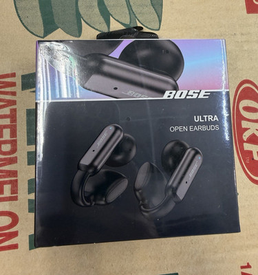 Bose Ultra Open Earbuds Bluetooth Wireless In-Ear, black, MPN 881046-0010