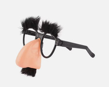 Groucho Specs ~ Glasses with Nose, Eyebrows and Moustache ~ Classic Novelty Joke