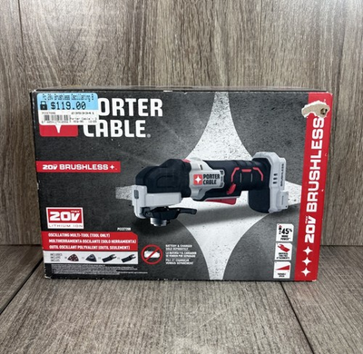 #ad Porter Cable PCCE720B 20V Brushless Oscillating Multi Tool NEW $119 $74.97