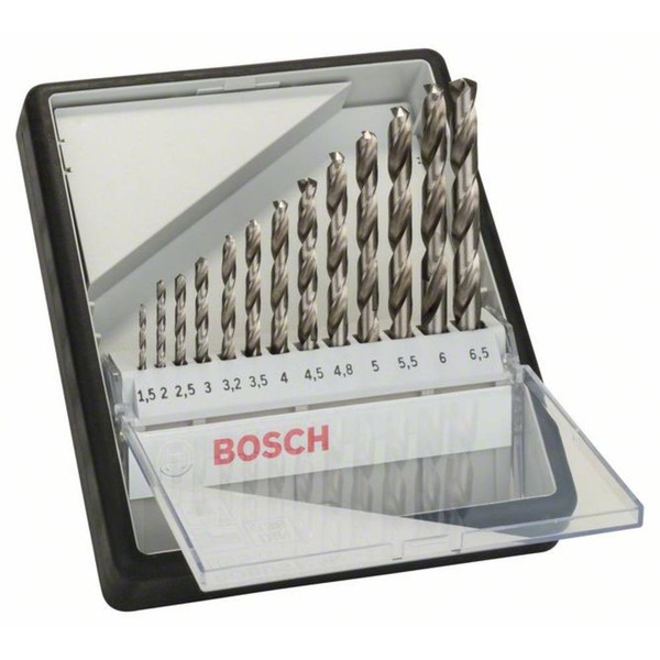Bosch Accessories 2607010538 Hss Metall-Spiralbohrer-Set 13Teilig Geschliffen-image