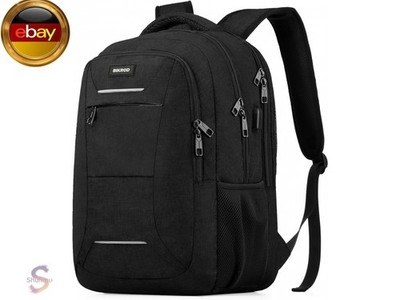 BIKROD Rucksack Herren, Schulrucksack Jungen Teenager, 17.3 Zoll Laptoptasche