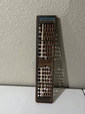 Japanese wooden abacus
