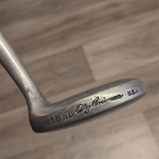 Vintage Otey Crisman 18 HB Wood Shafted Putter 35.5" Golf Club