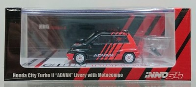 INNO64 1/64 Honda City Turbo   Bulldog with Motocompo Adan Honda City Turbo  