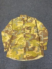 Vintage LL Bean 80s Duck Camo Button Up Shirt XL USA Made Hunting Freeport Rare