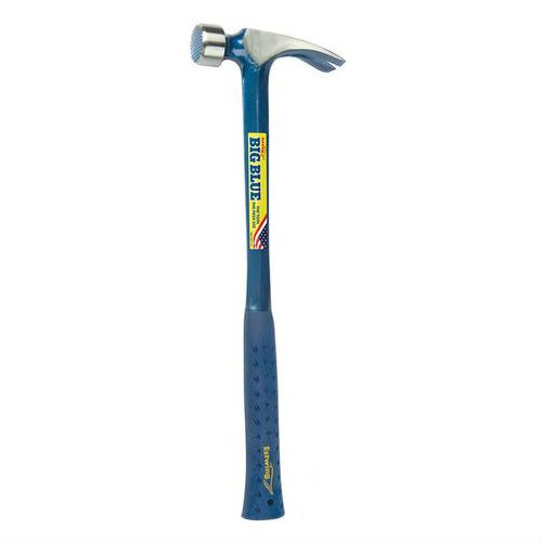 EstWing E325SM 25 oz Big Blue Pro Line Framing Hammer Milled Face