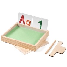 Montessori Sand Tray for Kids,Writing Play Sand Tray with Lid for Classroom P...