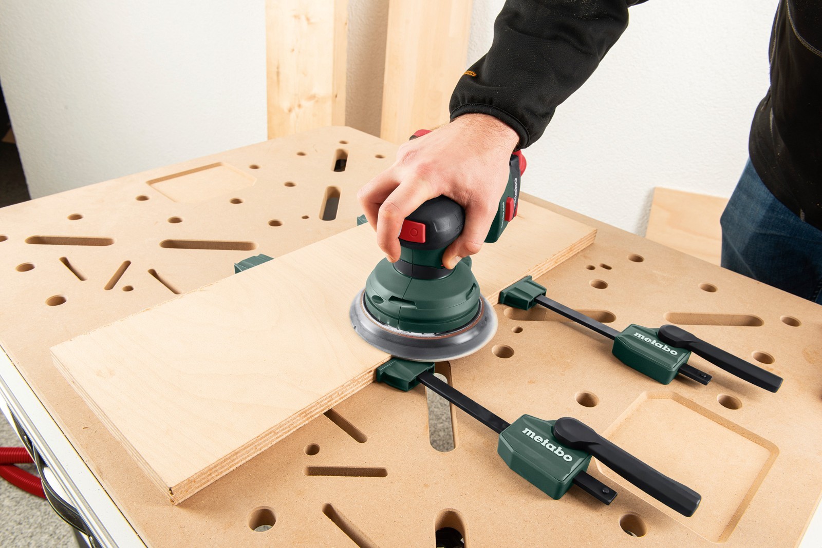 Metabo Horizontal clamps for MWB 100 multifunctional table Pack of 2 - 630137000