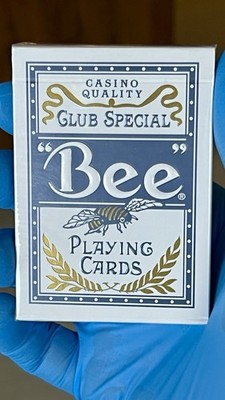Bee Club Special Blue Diamond Back Playing Cards First Edition Sealed USPCC 2011