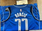 LUKA DONCIC SIGNED DALLAS MAVERICKS NIKE SWINGMAN JERSEY PANINI COA XL NBA