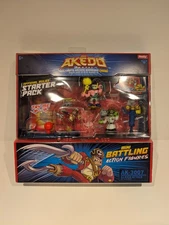 Akedo Series 2 - Starter Pack  - Captain Plunderfoot, Wildtide, Doc Shock