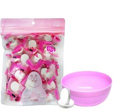 100 Pieces Compressed Disposable Facial Mask Sheet Home DIY Skin Care, Get...