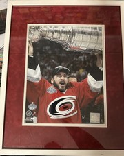 Mark Recchi Autographed Carolina Hurricanes Stanley Cup Championship Photo HOF