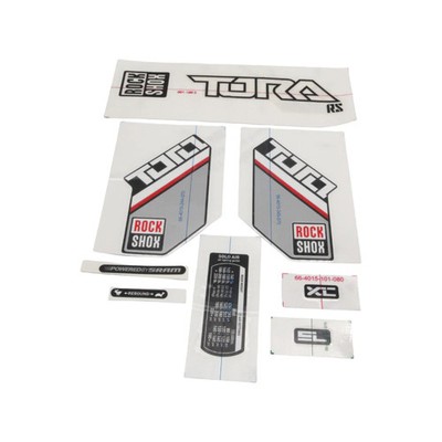 Rock Shox Aufklebersatz Tora XC/SL (10) mattschwarz 11.4015.440.030 #169