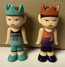 SABRINA IONESCU and DIANA TAURASI GHOSTWRITE WNBA GAME FACE FIGURES /800
