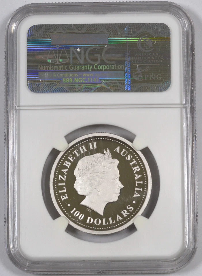 2001P Australia Platinum Koala - Federation Colorized 1oz / NGC PF70 UCAM - Image 2 of 2