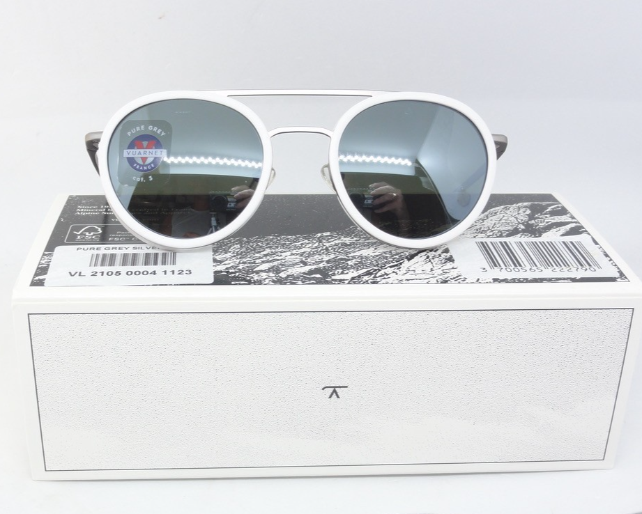 専用ページ⑨ VUARNET SUNGLASSES VL 2105 0004 1123 PURE GREY FLASH DANIEL CRAIG