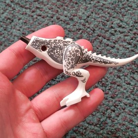 READ Jurassic World Indominus Rex White Custom Lego Dinosaur 75919 & OTHER PARTS