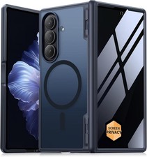 MOBOSI Magnetic for Z Fold 7 Case with Privacy Screen Protector, Samsu... Bundle