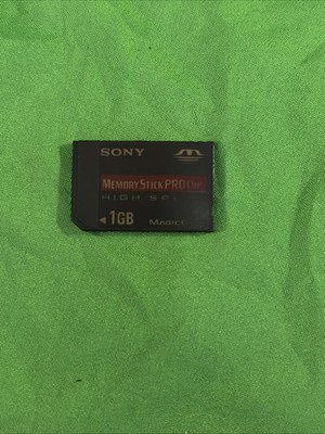 PSP Sony 1GB Memory Pro Duo Card Memory Stick