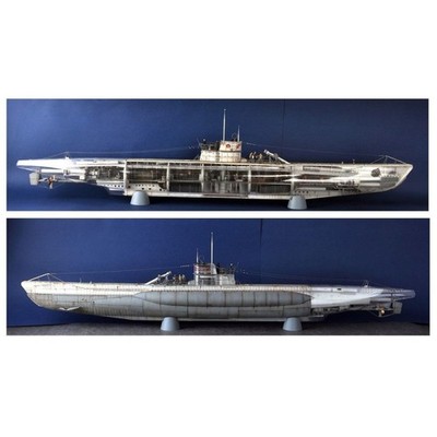 TRUMPETER 06801 MAQUETTE DKM U-BOOT TYPE VIIC U-552 1/48